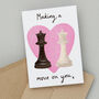 Chess Valentine Card, thumbnail 2 of 4