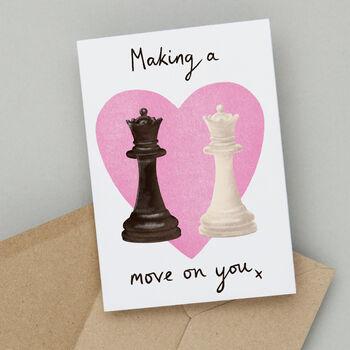 Chess Valentine Card, 2 of 4
