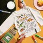 Personalised Dinosaur Colour In Top With Fabric Pens, thumbnail 1 of 7