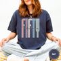 50th Birthday For Her Fifty And Fabulous T Shirt, thumbnail 9 of 12