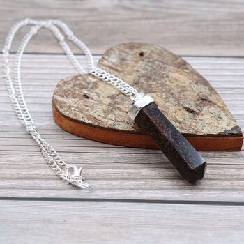Gemstone Classic Point Pendant Tiger Eye, 7 of 8