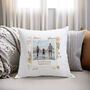 Personalised Wildflowers Photo Cushion, thumbnail 4 of 5