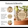 Personalised Thank You For Helping Me Grow Plant Tag, thumbnail 2 of 8