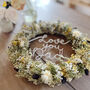 Personalised Funeral Flower Wreath, thumbnail 2 of 3