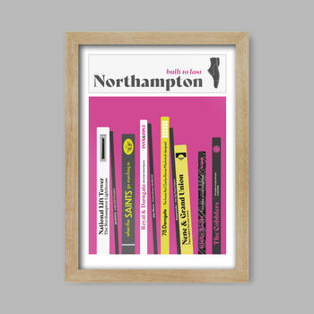 Northampton Built To Last Poster Print, 4 of 4