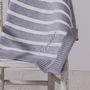 Personalised Striped Baby Blanket And Bunny Toy, thumbnail 3 of 7