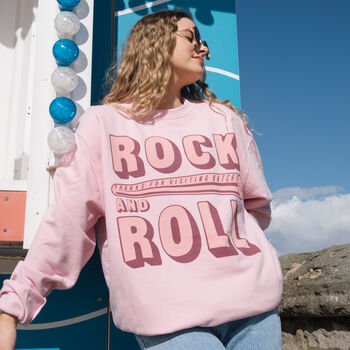 Rock And Roll Women's British Seaside Slogan Sweatshirt, 4 of 4