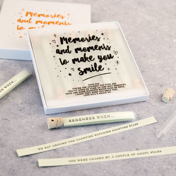 Personalised Memories And Moments Keepsake Gift, 5 of 5