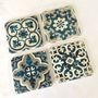 Set Of Four Moroccan Coasters ~ Boxed, thumbnail 4 of 4