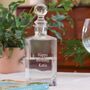 Luxury Personalised Gin Decanter Gift, thumbnail 1 of 5