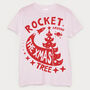 Rocket Around The Christmas Tree Men's T Shirt, thumbnail 2 of 3