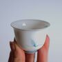 Handpainted Porcelain Gongfu Teacup, thumbnail 3 of 4