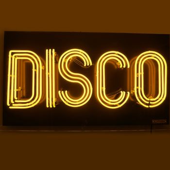 'Disco' Typographic Neon Light Sign, 2 of 4