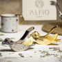 Handmade 14k Gold‑Plated Bird Lemon Juicer, thumbnail 1 of 7