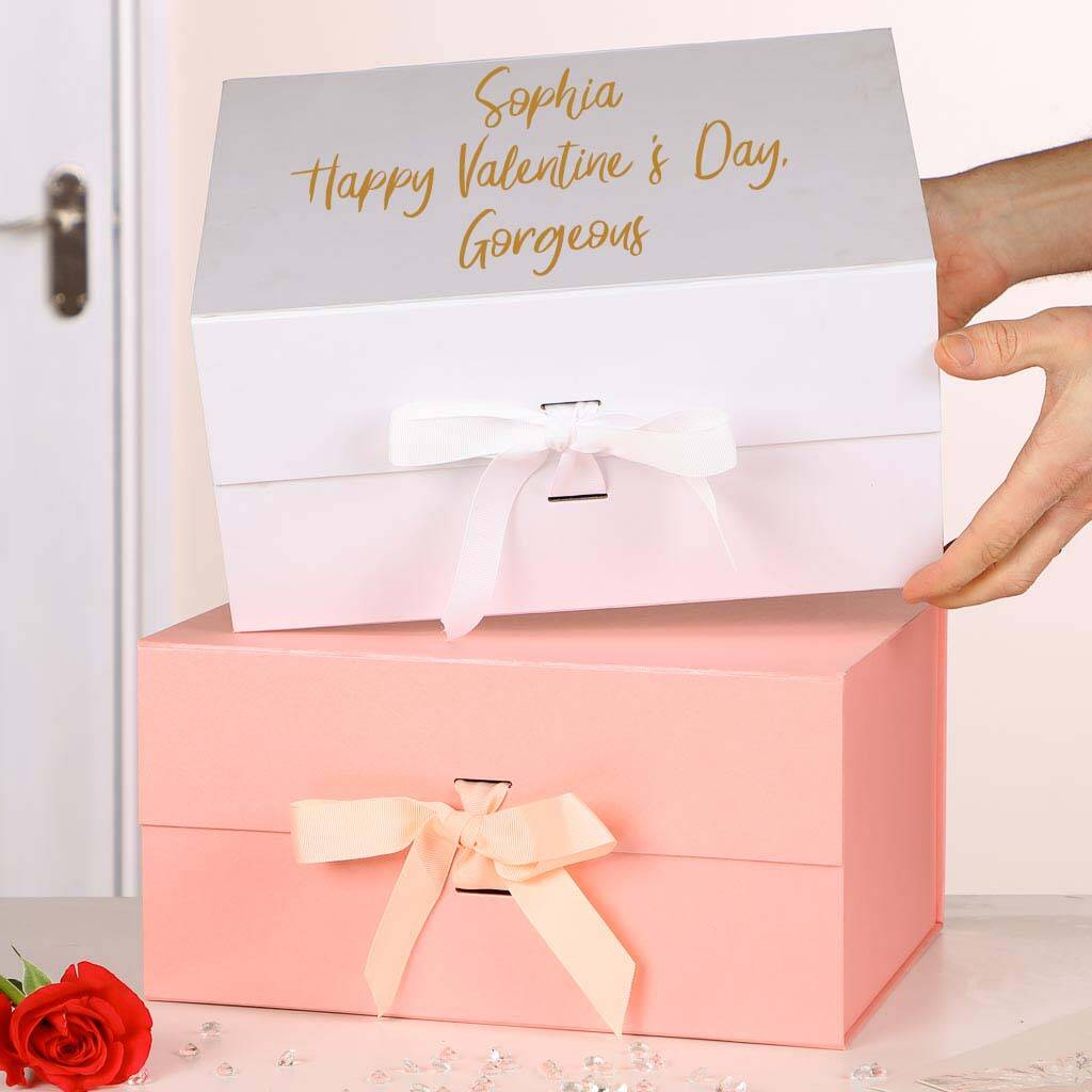 Personalised Luxury Valentine's Day Gift Box Collection By Dibor
