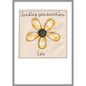 Personalised Sunflower Birthday Or Any Occasion Card, 8 of 12