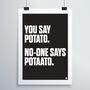 Potaato Print, thumbnail 4 of 4