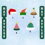 Christmas Cupcake Toppers, thumbnail 4 of 4