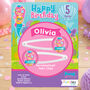 Personalised Mermaids Birthday Hair Clips, thumbnail 1 of 3