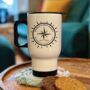 Personalised Daddy Compass Coffee Travel Mug, thumbnail 1 of 2