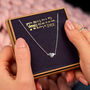 'You're My Favourite Person Ever' Heart Necklace, thumbnail 1 of 8