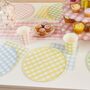 Pastel Gingham Party Cups, thumbnail 5 of 9