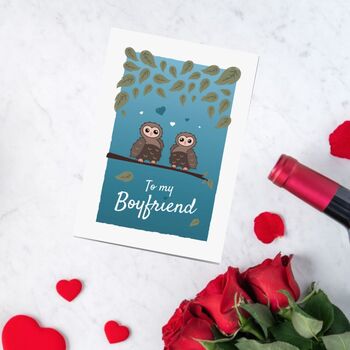 'To My Boyfriend' Valentines Day Card, 2 of 12