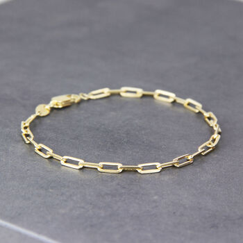 Paperclip Link Chain Bracelet, 2 of 8