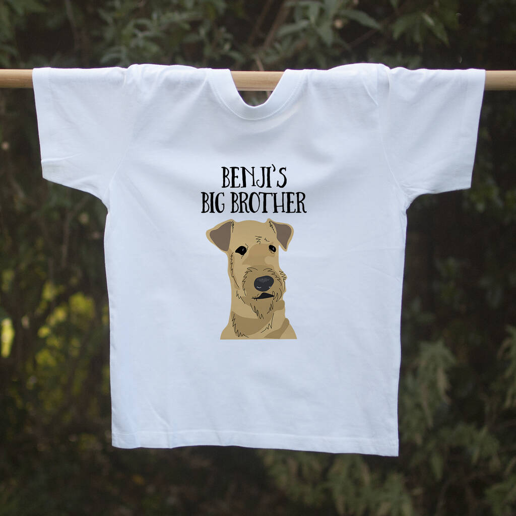 Personalised Birthday Gift Dog T Shirt For Kids By aFewHomeTruths