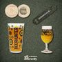 Personalised Happy Birthday Premium Lager Craft Beer Gift Set With Glass, thumbnail 6 of 6