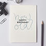'How Old?' Letterpress Birthday Card, thumbnail 1 of 3