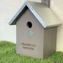 Personalised Wooden Bird House, thumbnail 1 of 4