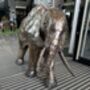 Elephant Three Foot Metal Sculpture, thumbnail 2 of 5