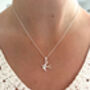 Sterling Silver Swallow Pendant Necklace, thumbnail 3 of 8