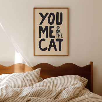 You, Me And The Cat Print, 12 of 12