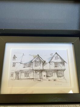 Medieval Lavenham ‘Guild Hall’ Framed Print, 4 of 7