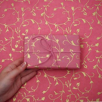 Floral Lokta Gift Wrap, 6 of 8