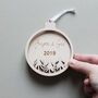Personalised Wooden Christmas Trees Ornament, thumbnail 3 of 3