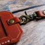 Leather ID Holder With Personalised Lanyard, thumbnail 8 of 9