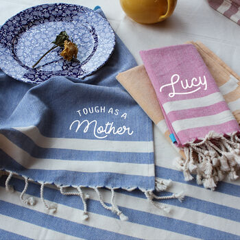 Personalised Cotton Apron And Tea Towel, Christmas Gift, 8 of 12