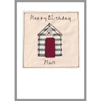 Personalised Beach Hut Card For Any Occasion / New Home, 10 of 12