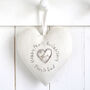 Personalised 30th Pearl Wedding Anniversary Heart Gift, thumbnail 2 of 10