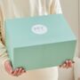 Personalised Pink Christmas Cream Gift Stocking, thumbnail 4 of 4