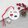Personalised Cat Christmas Ornament, thumbnail 5 of 5