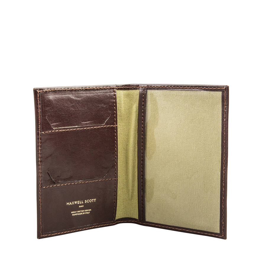 personalised mr and mrs leather passport holders set by maxwell scott
