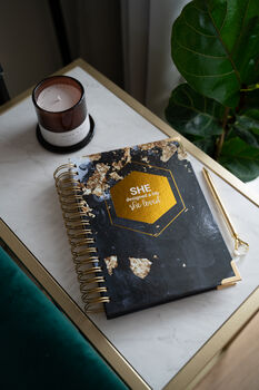 She Designed A Life Hardcover Notebook Journal, 3 of 5