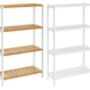 Four Tier Bamboo Storage Shelving Unit, thumbnail 8 of 8