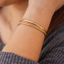Wide Matte Cuff In 14k Gold Filled, thumbnail 7 of 7