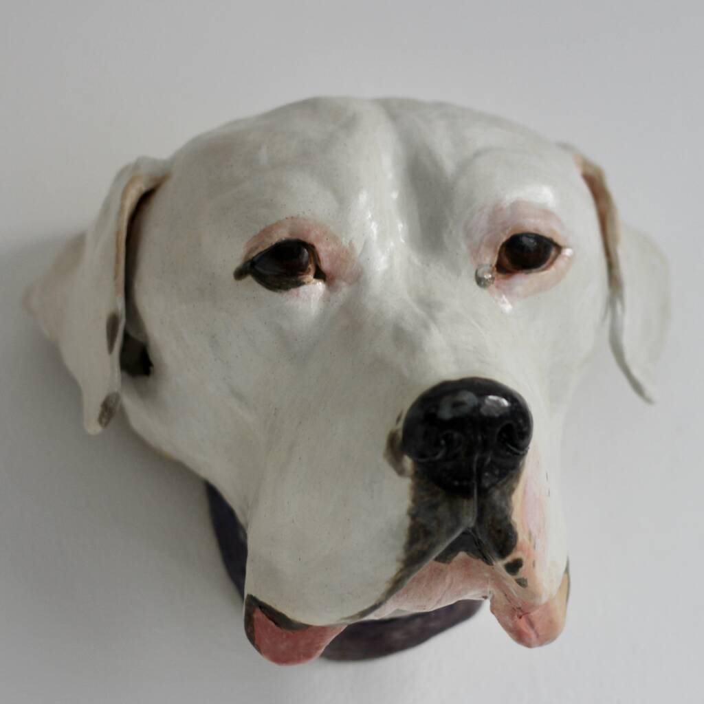 Wall Mounted Pet Head Sculpture, 1 of 9