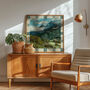 Mountain In The Country Print, Landscape Painting, thumbnail 7 of 11